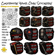 Firefighter Stickers